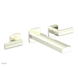 Phylrich - Wall Lav Faucet Radi, Lever Handles - Burnished Nickel