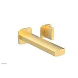 Phylrich - Wall Lav Single Radi, Blade  Handle - Burnished Gold