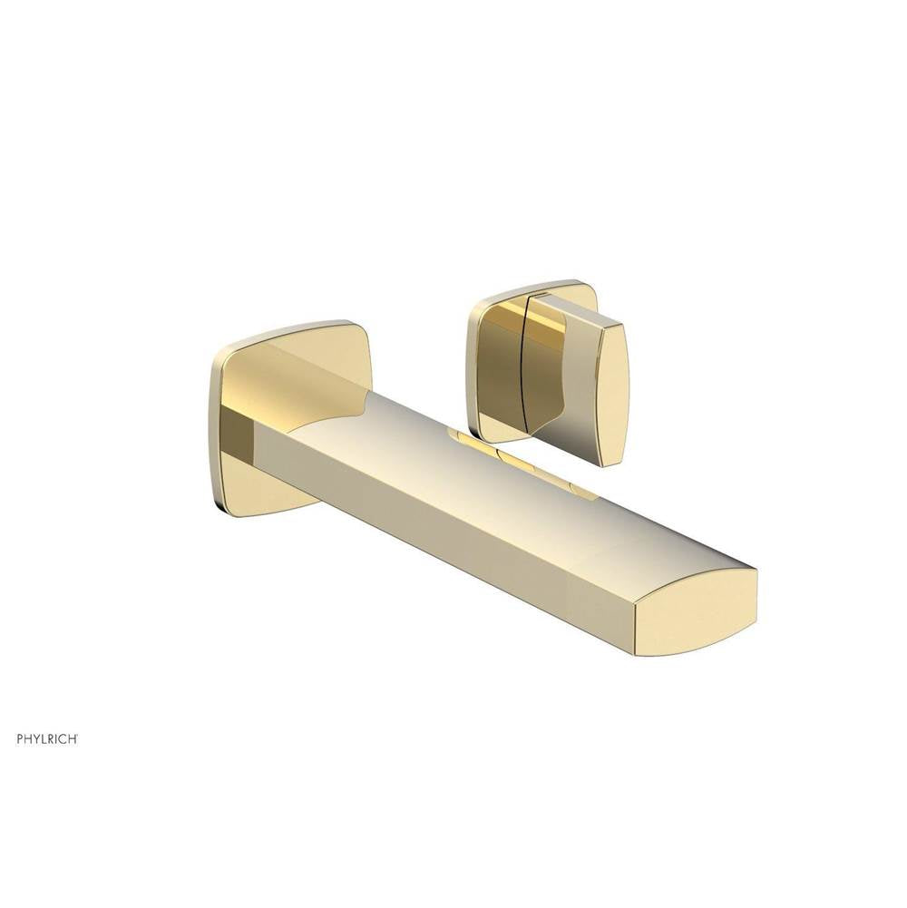 Phylrich - Wall Lav Single Radi, Blade  Handle - Polished Brass Uncoated