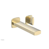 Phylrich - Wall Lav Single Radi, Blade  Handle - Polished Brass Uncoated