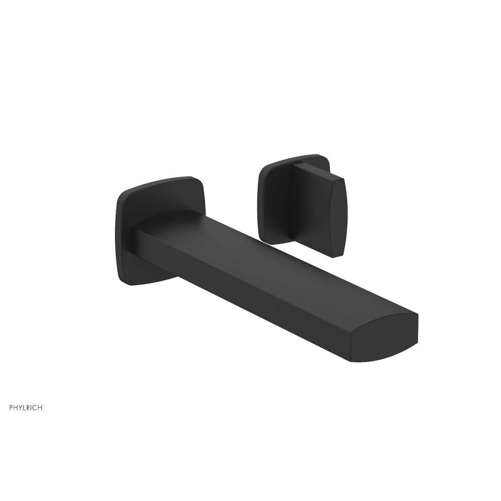 Phylrich - Wall Lav Single Radi, Blade  Handle - Matte Black