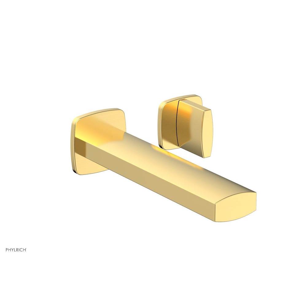 Phylrich - Wall Lav Single Radi, Blade  Handle - Satin Gold