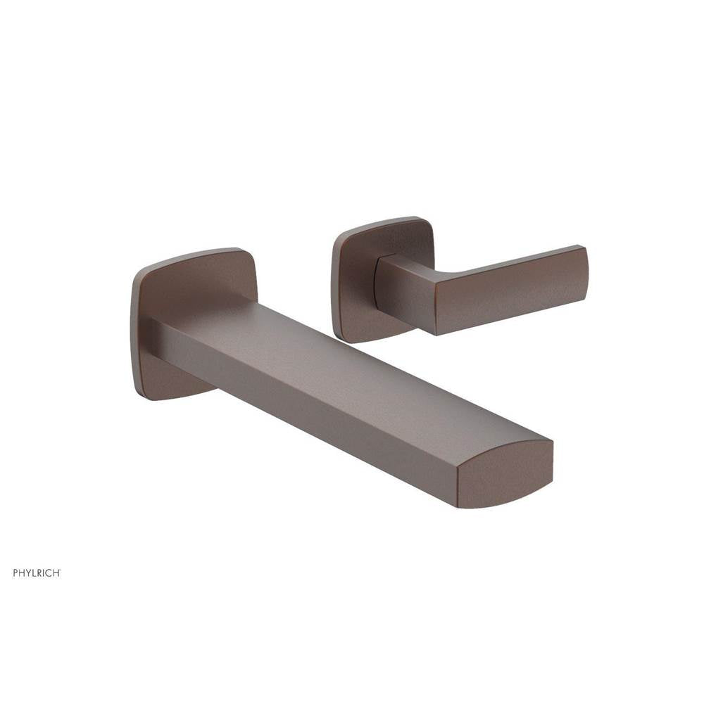 Phylrich - Wall Lav Single Radi, Lever  Handle - Weathered Copper