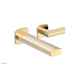Phylrich - Wall Lav Single Radi, Lever  Handle - Polished Nickel