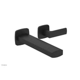 Phylrich - Wall Lav Single Radi, Lever  Handle - Satin Nickel