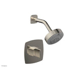 Phylrich - Pb Shwr Kit Radi, Blade Handle - Polished Nickel