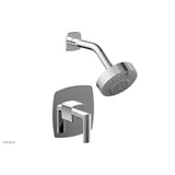 Phylrich - Pb Shwr Kit Radi, Lever Handle - Satin Brass