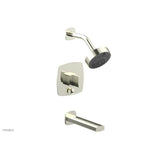 Phylrich - Pb Tub & Shwr Kit Radi, Blade Handle - Burnished Nickel