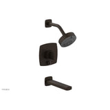 Phylrich - Pb Tub & Shwr Kit Radi, Blade Handle - Antique Bronze