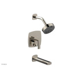 Phylrich - Pb Tub & Shwr Kit Radi, Lever Handle - Matte Black