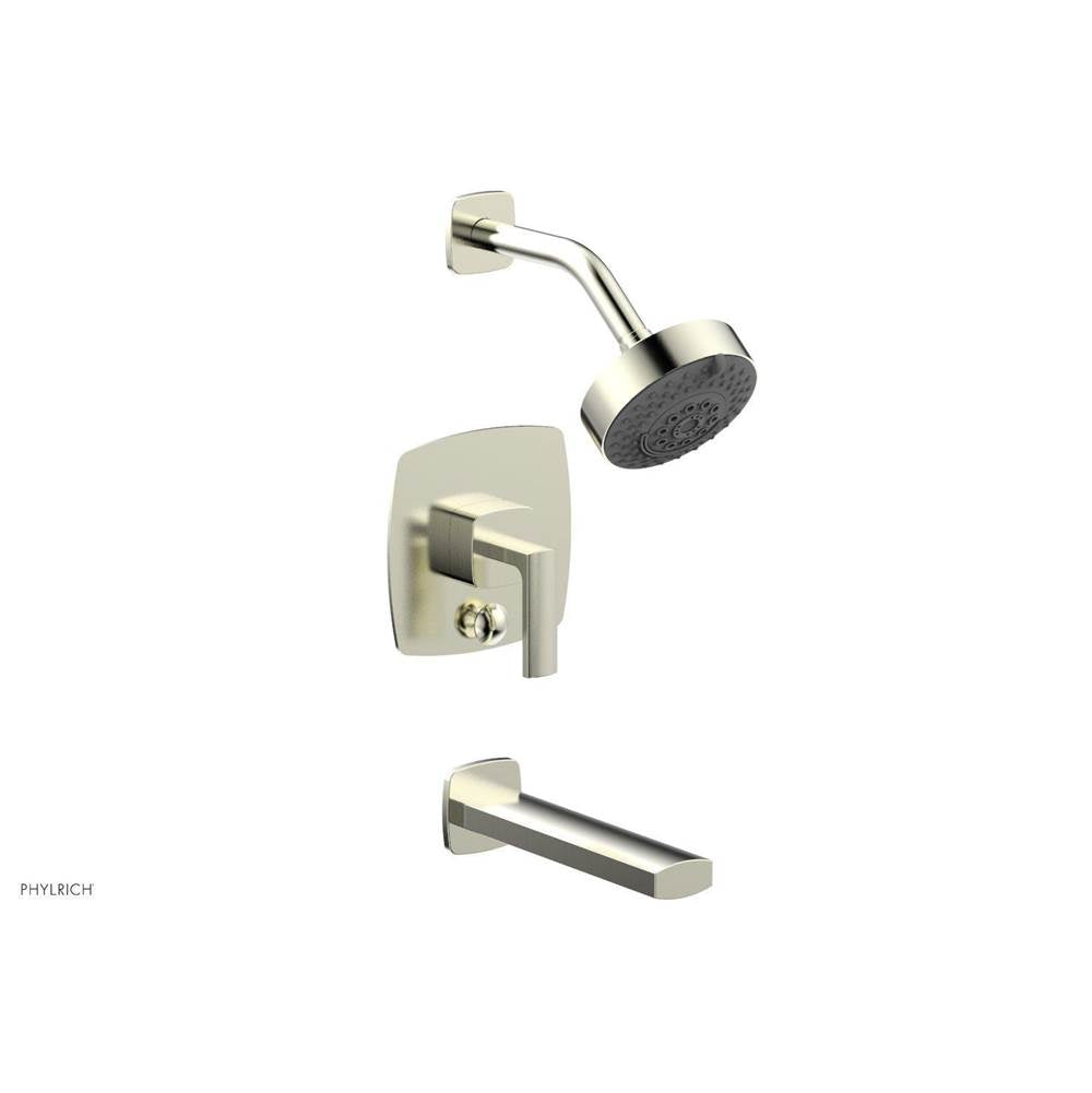 Phylrich - Pb Tub & Shwr Kit Radi, Lever Handle - Polished Brass
