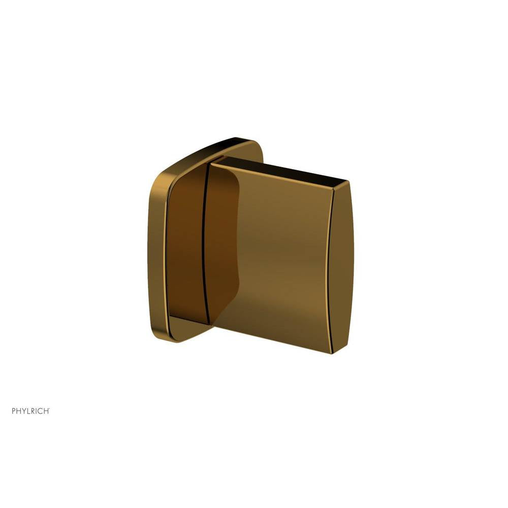 Phylrich - RADI Volume Control/Diverter Trim - Blade Handle 181-35 - French Brass