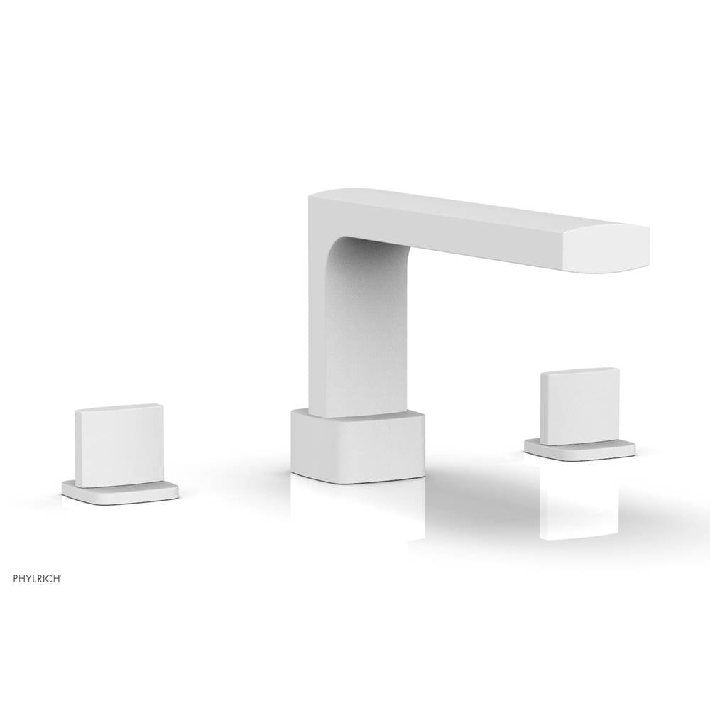 Phylrich - Deck Tub Set Radi, Blade Handle - Satin White