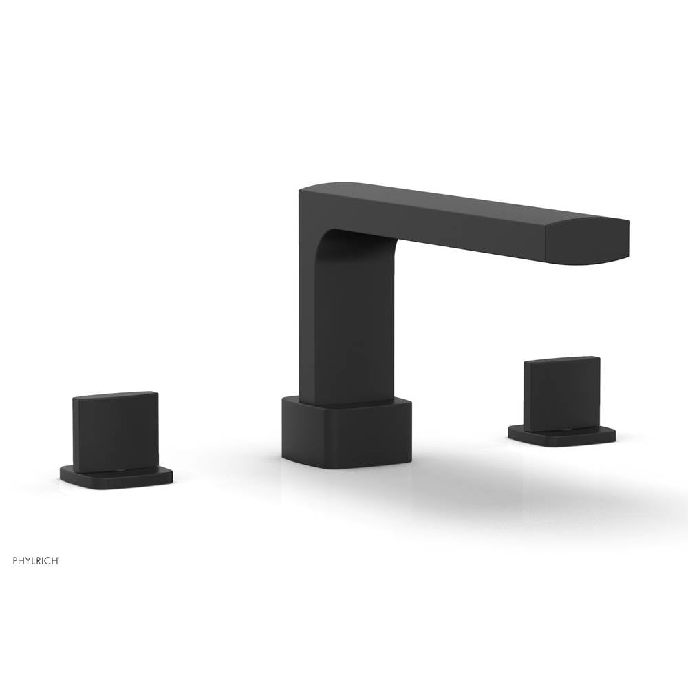 Phylrich - Deck Tub Set Radi, Blade Handle - Matte Black
