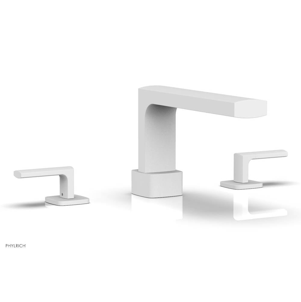 Phylrich - Deck Tub Set Radi, Lever Handle - Satin White