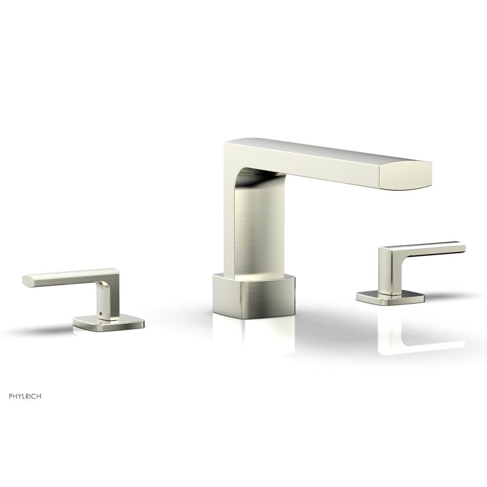 Phylrich - Deck Tub Set Radi, Lever Handle - Satin Nickel