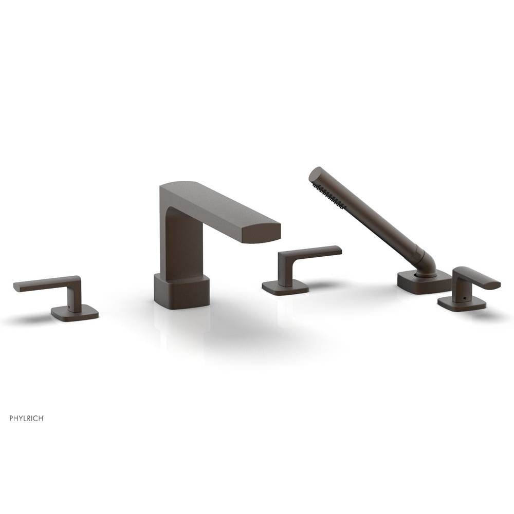 Phylrich - Deck Tub Set Radi W/ Hs, Lever Handle - Oil Rubbed Bronze