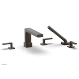 Phylrich - Deck Tub Set Radi W/ Hs, Lever Handle - Oil Rubbed Bronze