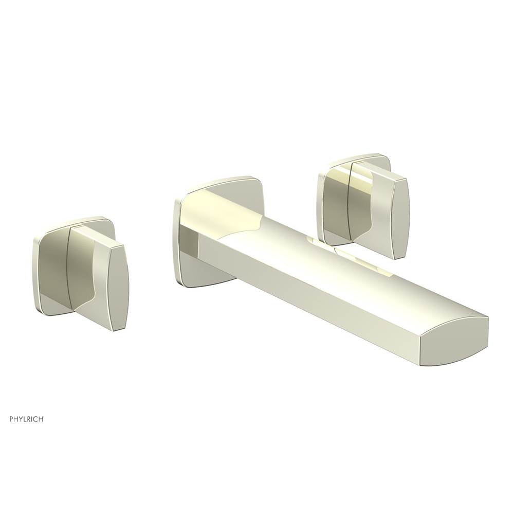 Phylrich - Wall Tub Set Radi, Blade Handle - Burnished Nickel