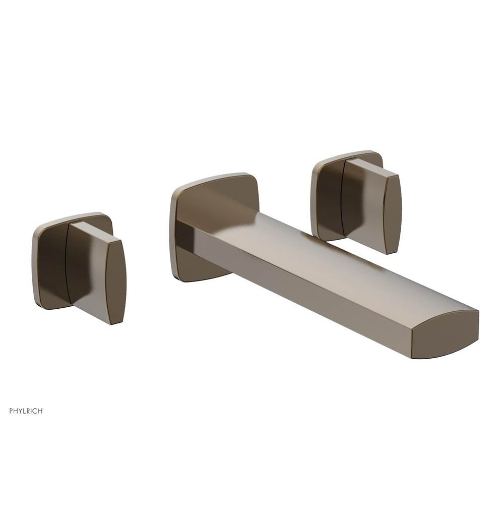 Phylrich - Wall Tub Set Radi, Blade Handle - Antique Brass