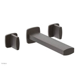 Phylrich - Wall Tub Set Radi, Blade Handle - Oil Rubbed Bronze