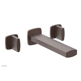 Phylrich - Wall Tub Set Radi, Blade Handle - Weathered Copper
