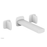 Phylrich - Wall Tub Set Radi, Blade Handle - Satin White
