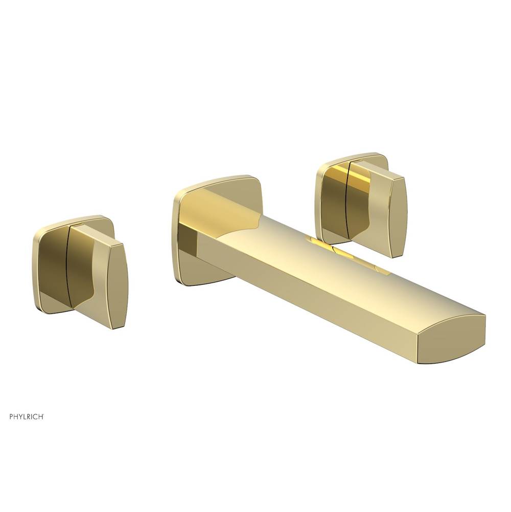 Phylrich - Wall Tub Set Radi, Blade Handle - Polished Brass