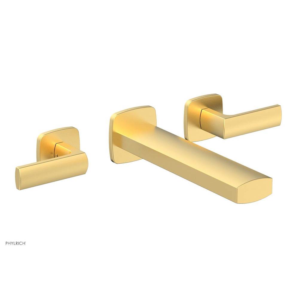 Phylrich - Wall Tub Set Radi, Lever Handle - Burnished Gold