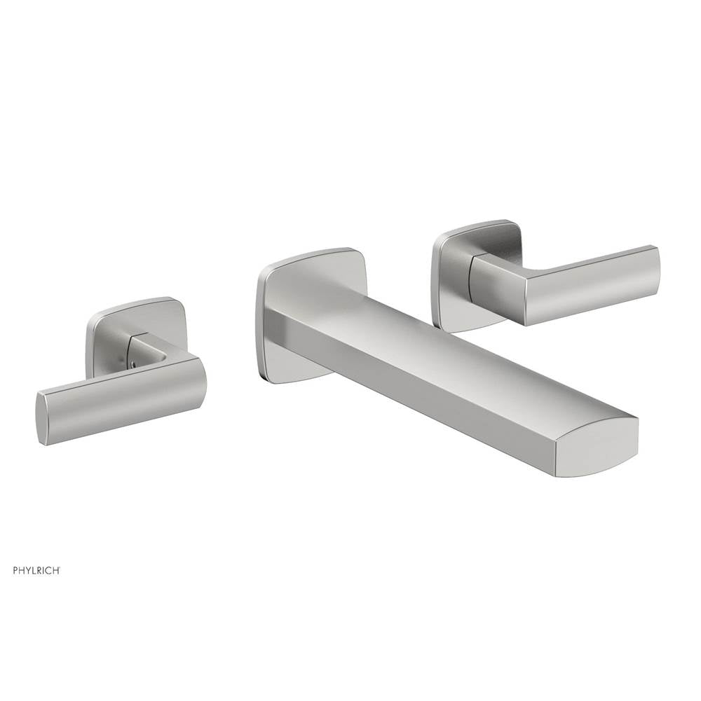 Phylrich - Wall Tub Set Radi, Lever Handle - Satin chrome
