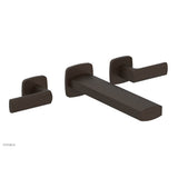 Phylrich - Wall Tub Set Radi, Lever Handle - Antique Bronze