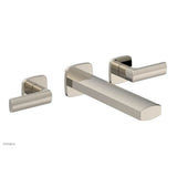 Phylrich - Wall Tub Set Radi, Lever Handle - Polished Nickel