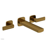 Phylrich - Wall Tub Set Radi, Lever Handle - French Brass