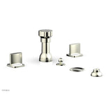 Phylrich - Four Hole Bidet Set Radi, Blade Handle - Satin Nickel