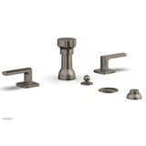 Phylrich - Four Hole Bidet Set Radi, Lever Handle - Pewter