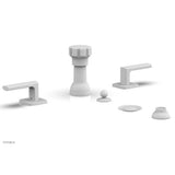 Phylrich - Four Hole Bidet Set Radi, Lever Handle - Satin White