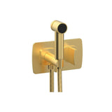 Phylrich - Wall Mounted Bidet Set Radi, Blade Handle - Burnished Gold