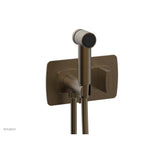 Phylrich - RADI Wall Mounted Bidet, Blade Handle 181-64 - Old English Brass