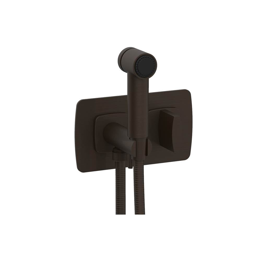 Phylrich - Wall Mounted Bidet Set Radi, Blade Handle - Antique Bronze