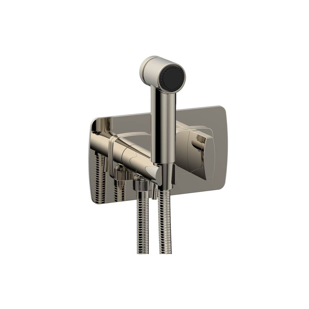 Phylrich - Wall Mounted Bidet Set Radi, Blade Handle - Polished Nickel