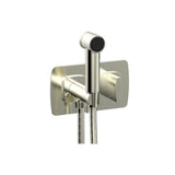 Phylrich - Wall Mounted Bidet Set Radi, Blade Handle - Satin Nickel