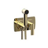 Phylrich - Wall Mounted Bidet Set Radi, Lever Handle - Polished Brass Uncoated