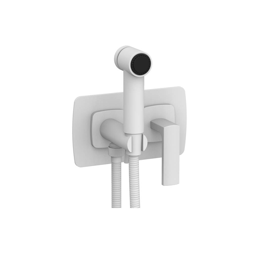 Phylrich - Wall Mounted Bidet Set Radi, Lever Handle - Satin White