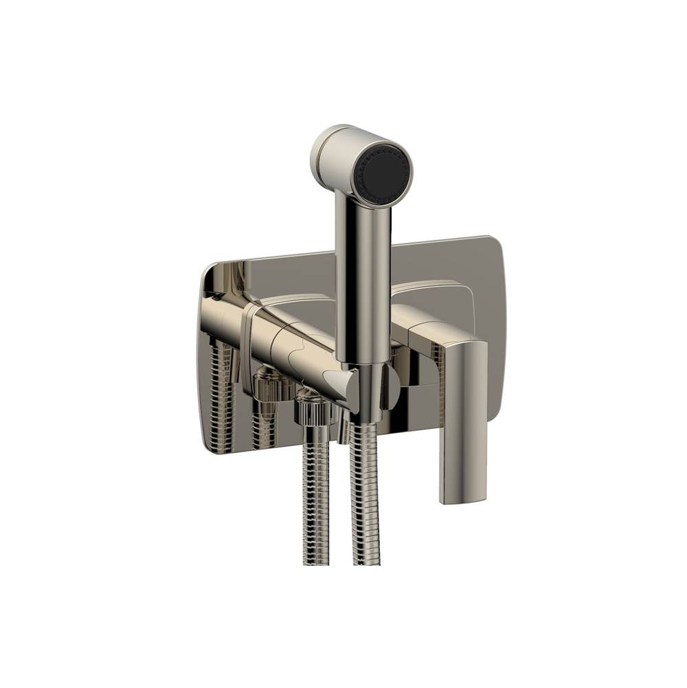 Phylrich - Wall Mounted Bidet Set Radi, Lever Handle - Polished Nickel