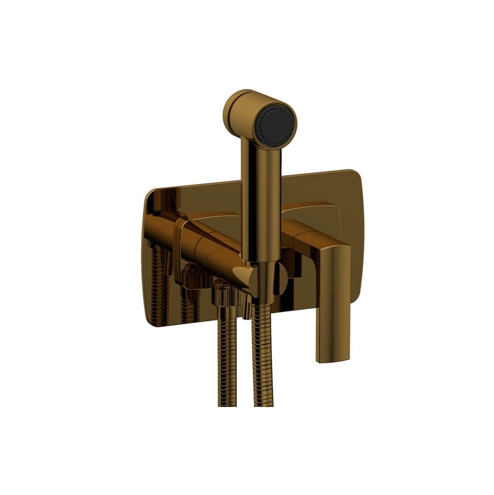 Phylrich - Wall Mounted Bidet Set Radi, Lever Handle - French Brass