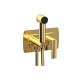 Phylrich - Wall Mounted Bidet Set Radi, Lever Handle - Satin Gold