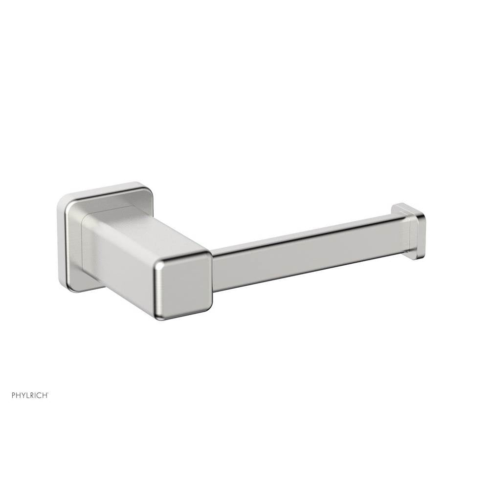 Phylrich - Single Post Paper Holder, Radi - Satin chrome