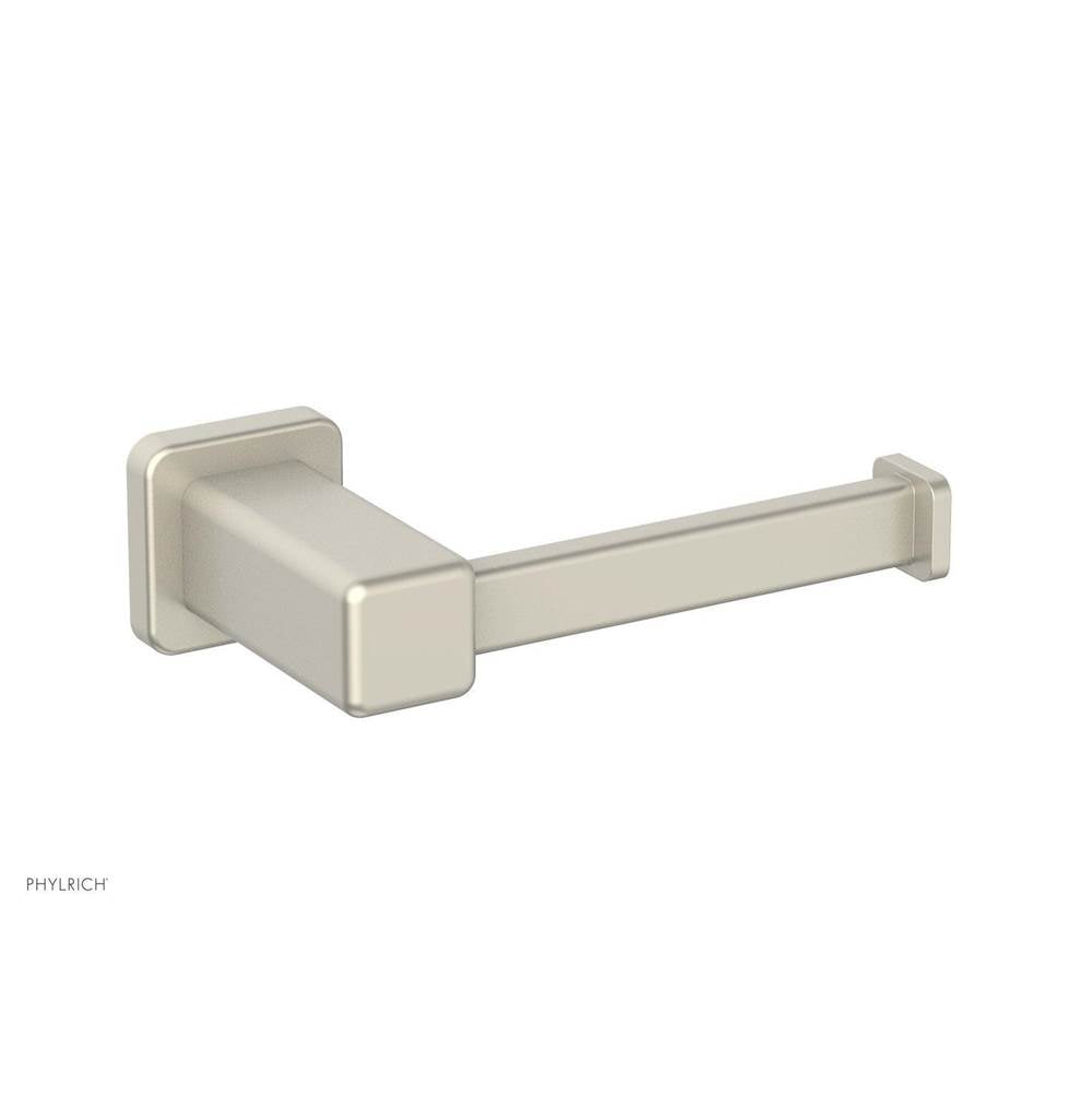 Phylrich - Single Post Paper Holder, Radi - Burnished Nickel
