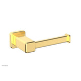 Phylrich - Single Post Paper Holder, Radi - Satin Gold