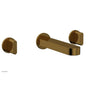 Phylrich - Wall Lav Faucet To Rond, Blade Handles - French Brass